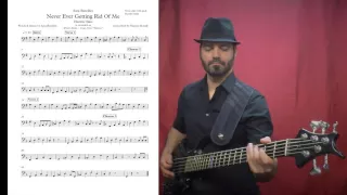 Sara Bareilles "Never Ever Getting Rid Of Me" – Bass transcription as played on What's Inside