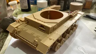 ACADEMY GERMAN PANZER III AUSF J ‘NORTH AFRICA’. Build update Part 3