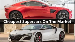 The Top 10 Cheapest Supercars On The Market!!! #supercars #carenthusiast  #carlovers