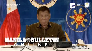 FULL VIDEO: President Duterte addresses the nation | October 26, 2020