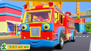 Колеса на пожежній машині Дитяче музичне відео для дитячого садка