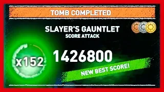 Slayer's Gauntlet [Score Attack] Shadow of the Tomb Raider The Serpent's Heart DLC (1.426.800 Gold)