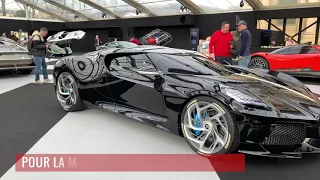 Bugatti La Voiture Noire : 1ère à Paris pour la voiture la plus chère du monde