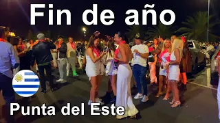 Fin de año en 🇺🇾 PUNTA DEL ESTE , como fueron los festejos? #puntadeleste #uruguay