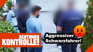 "Polizei kommt gleich!" Passagier ohne Ticket wird AGGRESSIV!|1/2| Kabel Eins Achtung Kontrolle