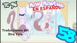 Mew y Mewtwo Comics #58 (Voces al Español) | TC-96 | Mew & Mewtwo: Asustados