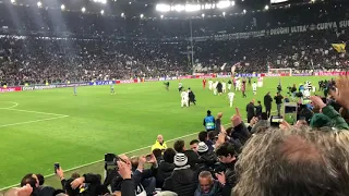 Fischio finale di Juventus - Atletico Madrid 3-0 12/03/2019