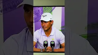 Rafael Nadal post match interview after 3 round against Sonego, Wimbledon 2022