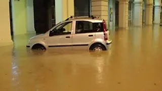 Raw: Mudslides and Flooding in Italy