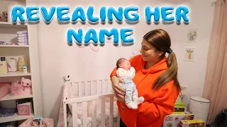 REVEALING OUR NEW BABYS NAME!