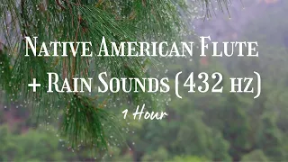 Native American Flute + Rain Sounds | 1 Hour | Calming Music for Relaxation, Meditation, & Sleep