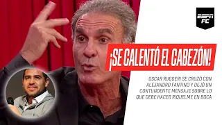 ¡EXPLOTÓ #RUGGERI! El Cabezón se cruzó con #Fantino y dio cátedra sobre lo que debe hacer #Riquelme