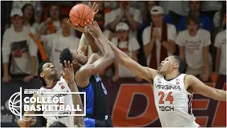 With Zion Williamson out, Duke loses to Virginia Tech | College Basketball Highlights