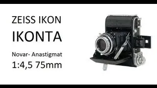 Zeiss Ikon Ikonta mit Novar Anastigmat 1:4,5/75mm - Full HD