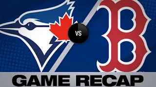 Vazquez caps comeback with walk-off in 10th  | Blue Jays-Red Sox Game Highlights 6/21/19