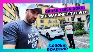 #Zu blöd zum Tesla fahren? Mensch oder Model Y Schuld an FAIL?