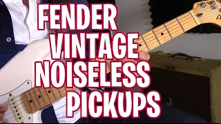 Fender Vintage Noiseless Pickups - they sound AMAZING!!