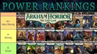 Arkham Horror Investigator Power Levels in 2023 : A Not-At-All-Biased Tier List