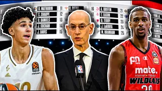 2024 NBA Lottery Mock Draft!! (ESPN Player Rankings)