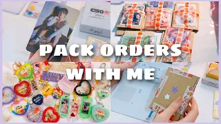 как упаковывать фотокарты, kpop стафф и другие заказы | pack orders with me