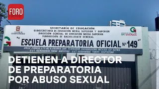 Director de preparatoria detenido por abuso sexual en Edomex  - Hora 21