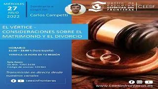 El vértice- Consideraciones sobre el matrimonio y el divorcio por Carlos Campetti