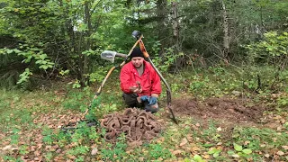 НАШЁЛ КУЧУ ЗАПРЕЩЁННОГО МЕТАЛЛА В ЛЕСУ.