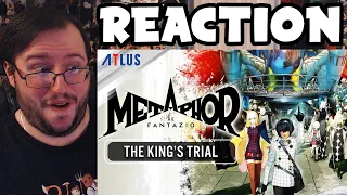 Gor's "Metaphor: ReFantazio" The King’s Trial Trailer REACTION