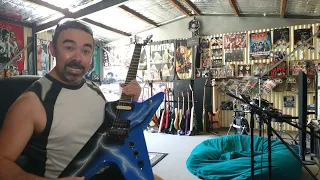 Last of the Dimebag Dean From Hell guitars! (quick review)