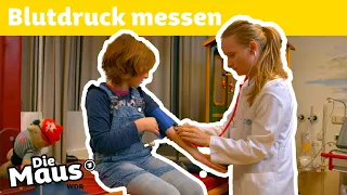 Was passiert beim Blutdruck-Messen? | Die Maus | WDR