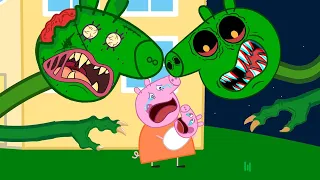 OMG!!! Zombies In Peppa Pig Camping Night ??? | Peppa Pig Funny Animation