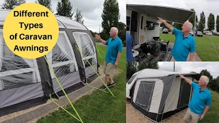 3 Different Types of Caravan Awning