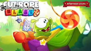 CUT THE ROPE BLAST | AFTERNOON PICNIC | Part : 1 | Level : 1-20 | Complete Gameplay #omnom