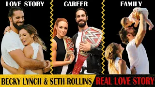 Becky Lynch & Seth Rollins Real Love Story | Career | Family | WWE