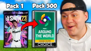 I Opened 500 Packs in MLB The Show 23
