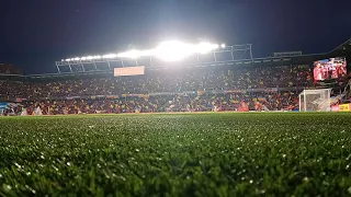 Sparta - slavia 1:0, 3.10. 2021 Letná - choreo na protilehlé