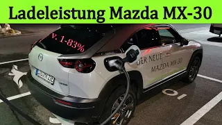 Mazda MX-30🎌japanischer Präzisionsschliff trifft Schnellladestation