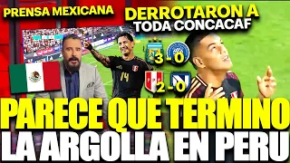 PRENSA MEXICANA ELOGIA EL BUEN JUEGO DE PERU !! HOY TODO CONCACAF PERDIO CON CONMEBOL