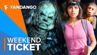 In Theaters Now: Scary Stories, Dora, Art of Racing in the Rain | Weekend Ticket