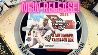 NEW RELEASE! 2023 Topps Pro Debut Jumbo Box! 3 Autos and GOLD CHROME!