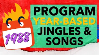 RadioDJ: Program Year-Based Jingles & Songs in Rotations (SQL Magic!)