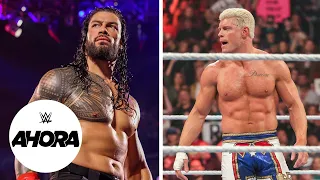 Roman Reigns & Cody Rhodes CARA A CARA antes de WrestleMania: WWE Ahora, Marzo 31, 2023