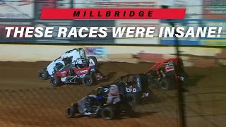 THESE RACES WERE INSANE! Millbridge Speedway Non Wing Micro & Outlaw Kart Highlights | 7.22.20