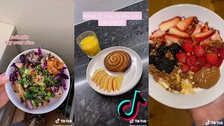 What I eat in a Day ED Recovery Tiktok Compilation Part 4