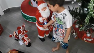 Mostrando Minha Coleção de Papai Noel Decoração Natal Brinquedos Natalino Bonecos Lucas Hideki Rossi