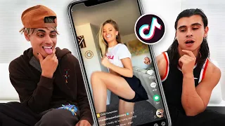 REACTING TO MY GIRLFRIENDS TikToks..