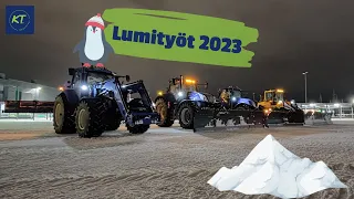 Lumityöt 2023 / Koneurakointi M.Niemelä Ky / KoneTuubi