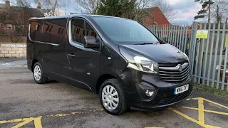 2016 16 Vauxhall Vivaro 1.6 CDTi Sportive with tailgate for sale @ Vans Today Worcester