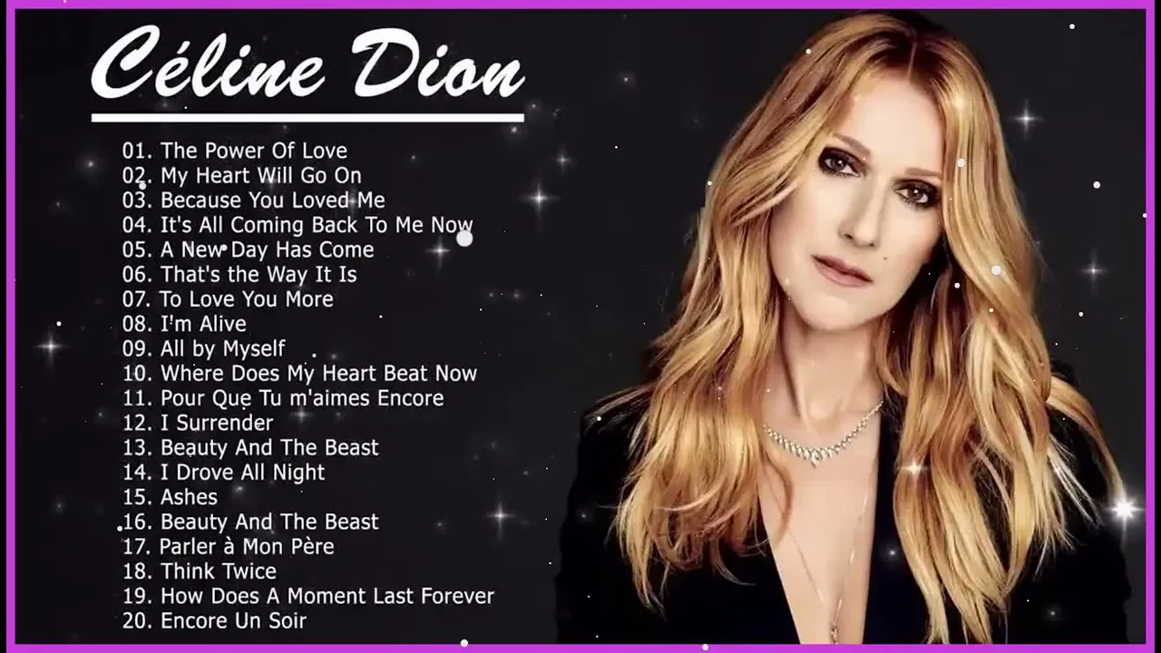 Celine Dion Greatest Hits  Best Songs of Celine Dion 2023 🎶 The Best of Celine Dion