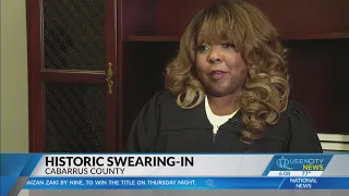 Cabarrus County's first and only Black judge returns to bench